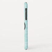 黄色のブリジッドのクロス（青） Case-Mate iPhoneケース (裏面/左)