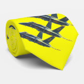 黄色のブルーエンジェル ネクタイ (ロール)