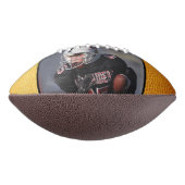 黄色のプレイヤー名番号チームフォト アメリカンフットボール (回転90)