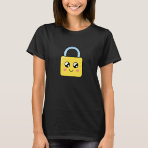 黄色のベビーパドロックかわいいGoogly目 Tシャツ
