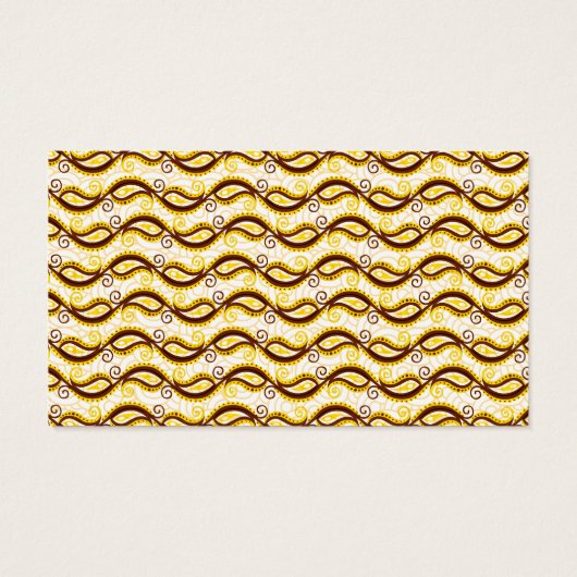 黄色のペイズリーパターン (裏面)