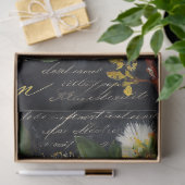 黄色のボトルブラシの花の切り離し 薄葉紙 (ギフト)