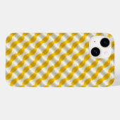 黄色のボールパターン Case-Mate iPhoneケース (裏面 (横))