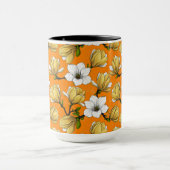 黄色のマグノリアの庭 マグカップ (中央)