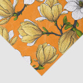 黄色のマグノリアの庭 薄葉紙 (詳細)