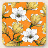 黄色のマグノリア庭園 コースター (正面)