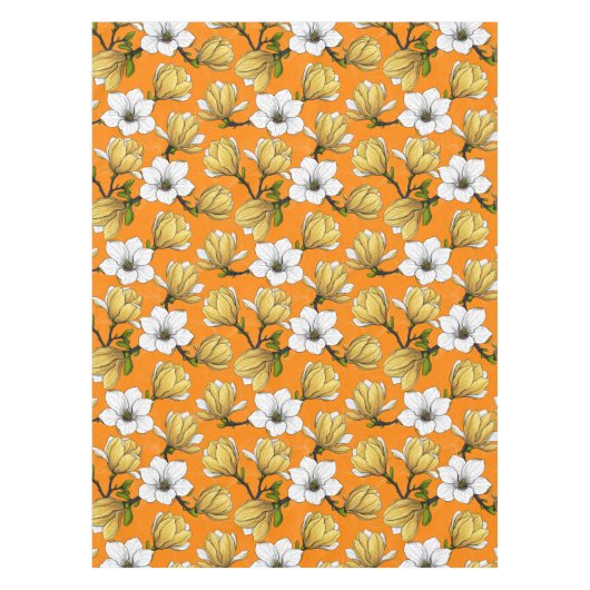 黄色のマグノリア庭園 テーブルクロス (正面)