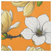 黄色のマグノリア庭園 ファブリック (見本)