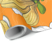 黄色のマグノリア庭園 ラッピングペーパー (ロールコーナー)