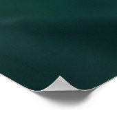 黄色のマリゴッドフラワーマクロ抽象芸術 ポスター (角)