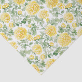 黄色のマリゴールドの花 ブライダルシャワー 薄葉紙 (詳細)
