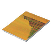 黄色のメモ帳 ノートパッド (回転)