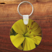 黄色のユリキーチェーン キーホルダー (正面)