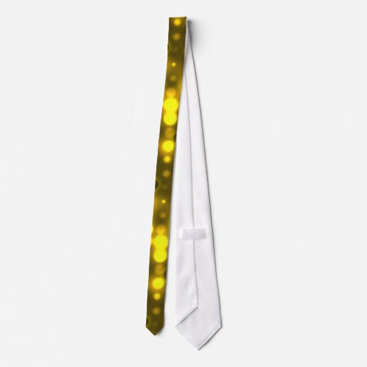 黄色のライト ネクタイ (裏面)