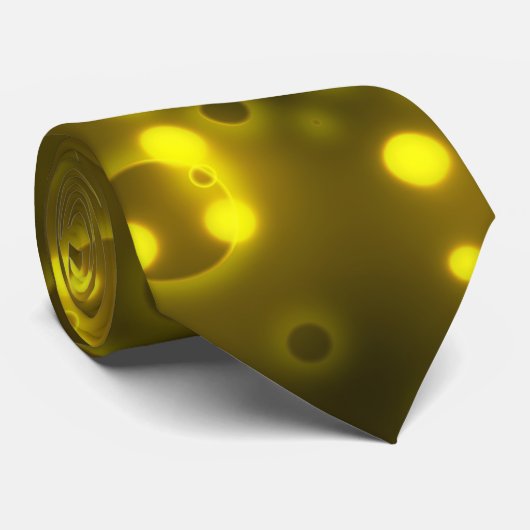 黄色のライト ネクタイ (ロール)