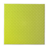 黄色のライム抽象芸術幾何学的モーフパターン タイル (正面)