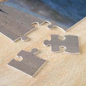 黄色のラブラドールビーチ ジグソーパズル (側面)