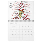 黄色のラブラドールリトリーバー漫画カレンダー2015 カレンダー (2月 2026)