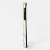 黄色のリボンパターン Case-Mate iPhoneケース (裏面/左)
