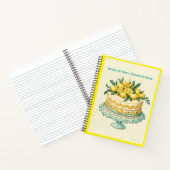 黄色のレシピ本 ノートブック (内部)