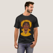 黄色のレディ Tシャツ (正面フル)