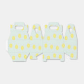 黄色のレモンの薄切り フェイバーボックス (折り畳みなし)