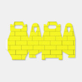 黄色のレンガのパターンの優先ボックス フェイバーボックス (折り畳みなし)