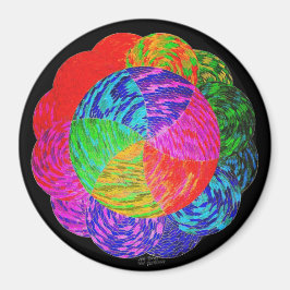 黄色のレンガロードを探す マグネット