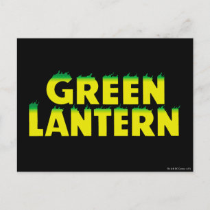 黄色のロゴの炎 ポストカード