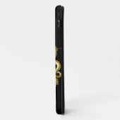 黄色のヴィンテージのエルンスト・ヘッケルのタコ Case-Mate iPhoneケース (裏面/左)