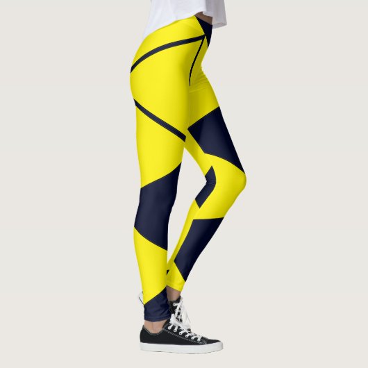 黄色の三角形 レギンス (右)