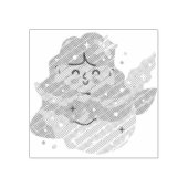 黄色の人魚 ラバースタンプ (インプリント)