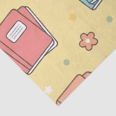 黄色の先生の教科書パターン 薄葉紙 (詳細)