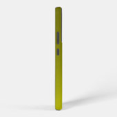 黄色の光沢のあるフェイク金属サムスン銀河系ケース SAMSUNG GALAXYケース (右側面)