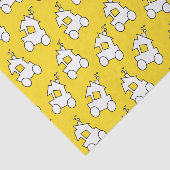 黄色の列車 薄葉紙 (詳細)