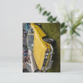 黄色の勝利スタッグスポーツカージグソー ポストカード (スタンド正面)