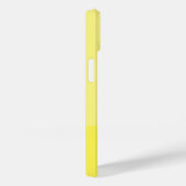 黄色の名前のカスタマイズ電話カバー。 Case-Mate iPhoneケース (裏面 / 右)