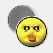 黄色の外反突出 マグネット (正面/裏面)