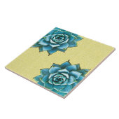 黄色の多汁水彩 タイル (側面)