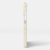 黄色の大理石背景 iPhoneケース (左側面)