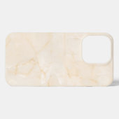 黄色の大理石背景 iPhoneケース (裏面横)