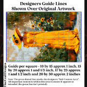 黄色の女性とSunflower Hat DT1R Decopage 薄葉紙