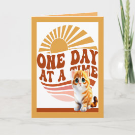 黄色の子猫 カード