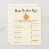 黄色の小さなかわいこちゃん赤ちゃんシャワー価格を推測 (正面/裏面)