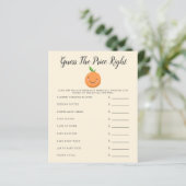 黄色の小さなかわいこちゃん赤ちゃんシャワー価格を推測 (スタンド正面)