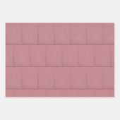 黄色の幾何学的 ラッピングペーパーシート (正面3)