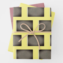 黄色の幾何学的