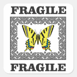 黄色の弱い スクエアシール