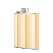 黄色の影のストライプ フラスク (左)