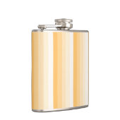 黄色の影のストライプ フラスク (右)